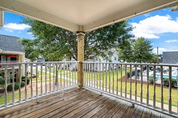 Spacious Exterior Balcony  - Cedar Floor Plan